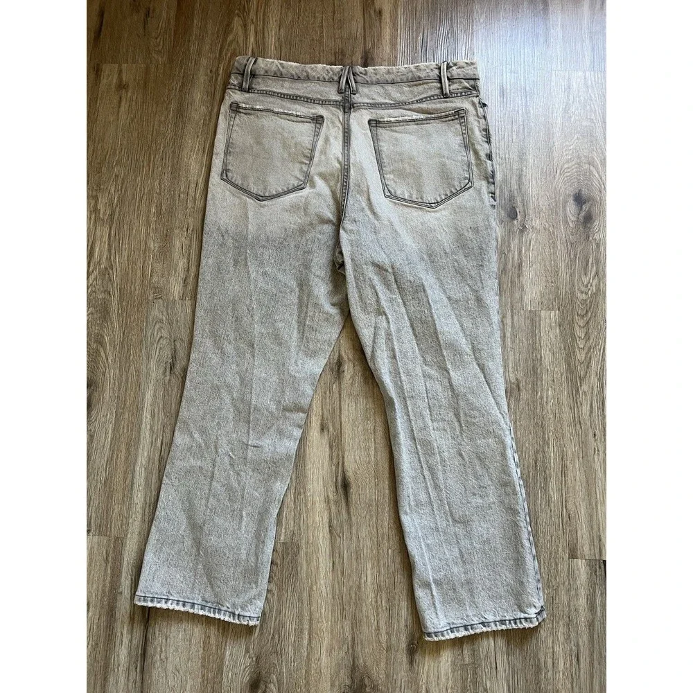 Anthropologie Good American Jeans Women Size 15 Distressed